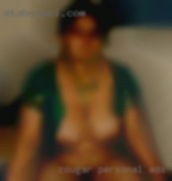 cougar personal ads sex only